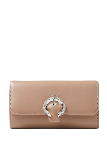 Jimmy Choo Leather Wallet With Chain